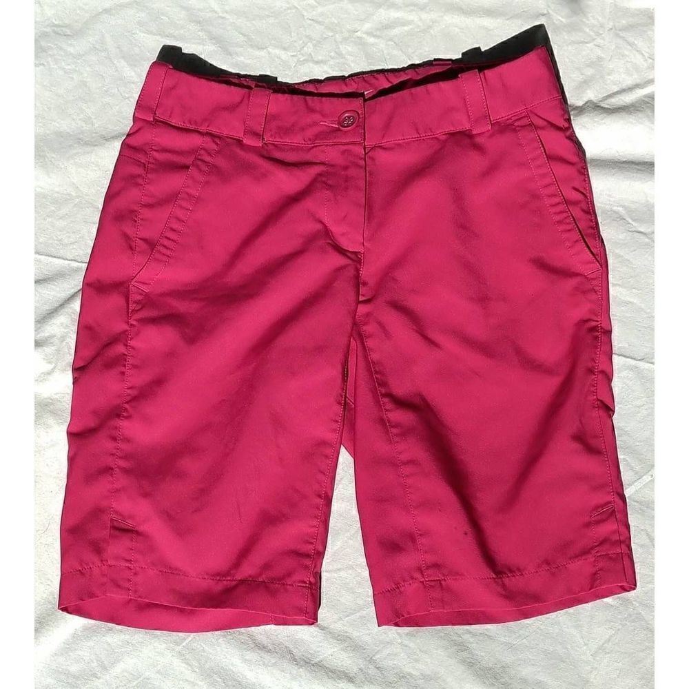 Nikegolf Women's Tour Performance Pink Shorts Size 2 Dryfit
